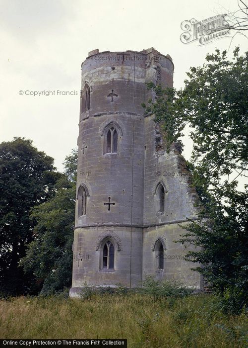 Photo of Arrington, Wimpole Hall, Folly In Park c.1970