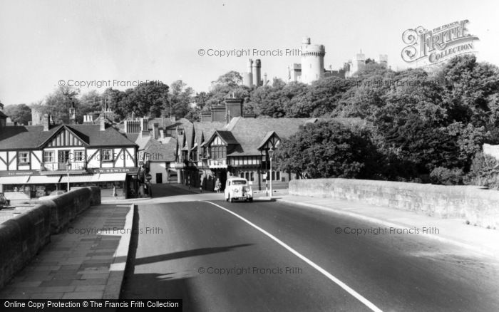 Photo of Arundel, Bridge And Castle c.1960