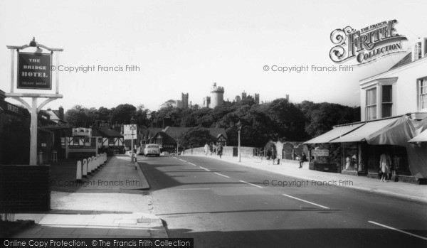 Photo of Arundel, Bridge And Castle c.1960