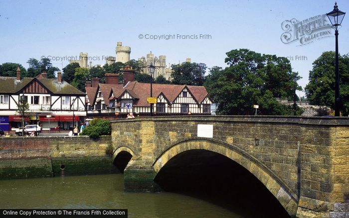 Photo of Arundel, Bridge And Castle c.1990