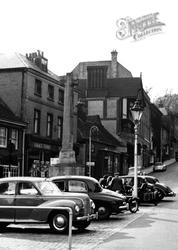 Cars And People By The War Memorial c.1955, Arundel
