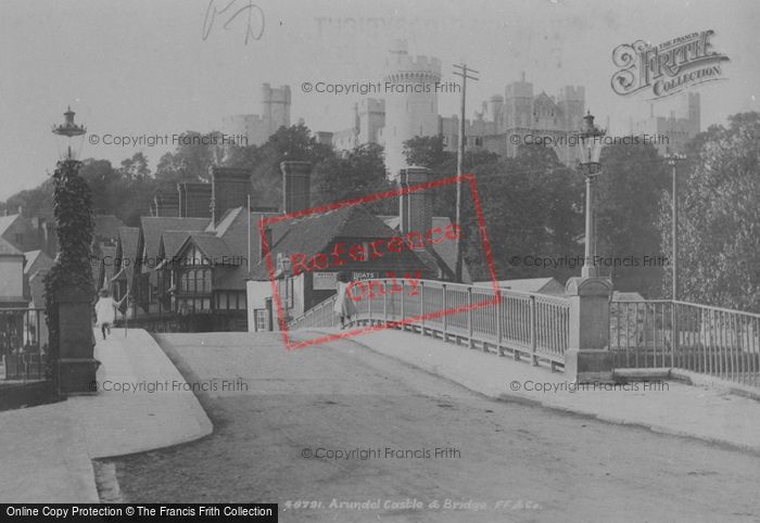 Photo of Arundel, Castle And Bridge 1902