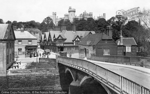 Photo of Arundel, Castle And Bridge 1923