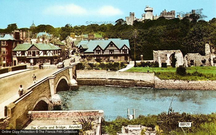 Photo of Arundel, Castle And Bridge 1939