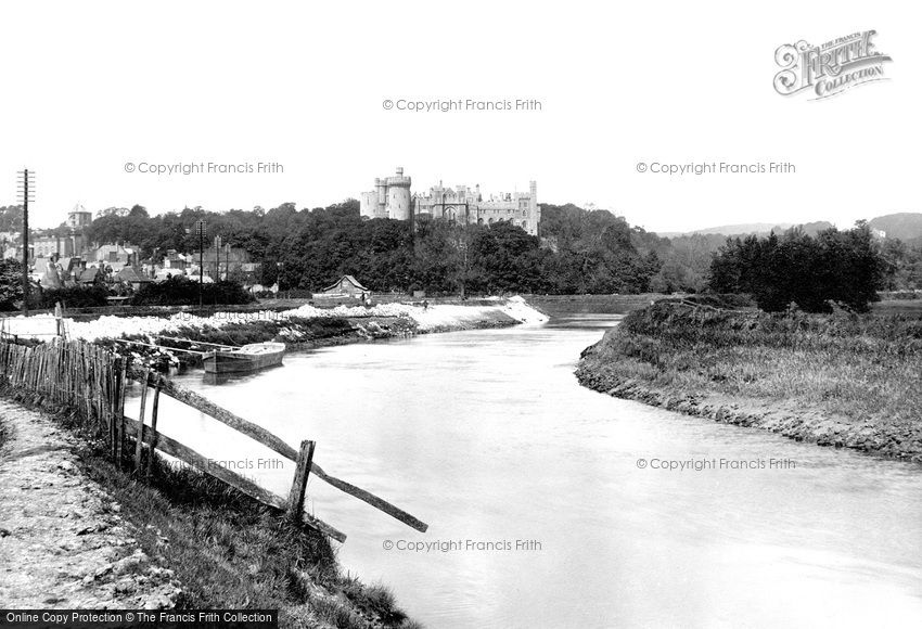 Arundel, Castle and River Arun 1923