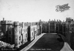Castle Courtyard 1900, Arundel