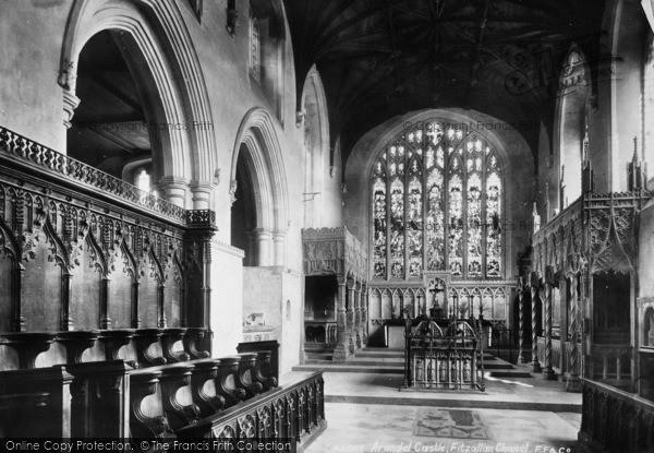 Photo of Arundel, Castle, Fitzalan Chapel 1898