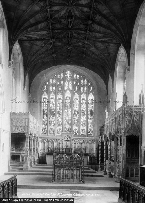 Photo of Arundel, Castle, Fitzalan Chapel 1898