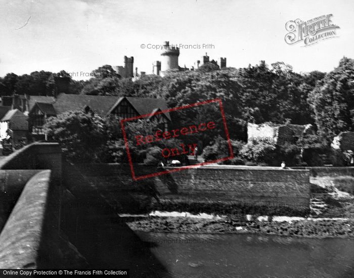 Photo of Arundel, Castle From Bridge 1950