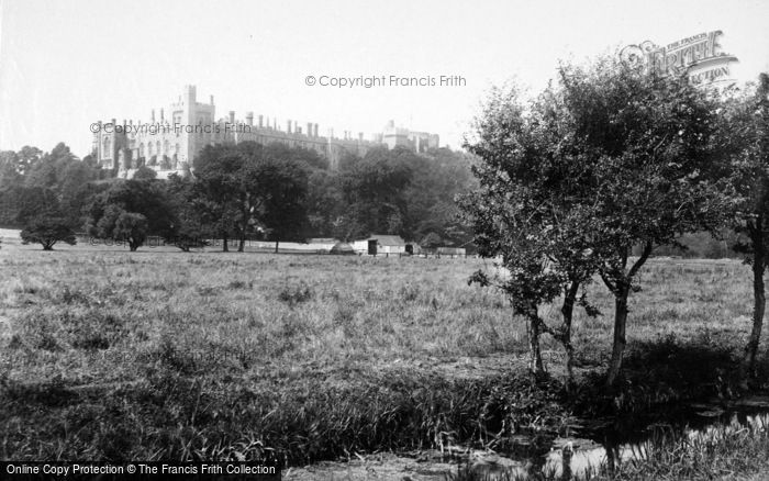 Photo of Arundel, Castle From Meadows 1890