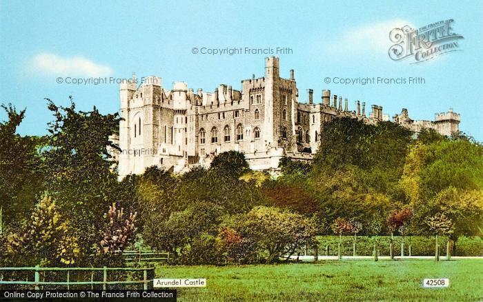 Photo of Arundel, Castle From The Meadows 1898