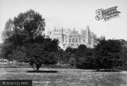 Castle From The Meadows 1898, Arundel