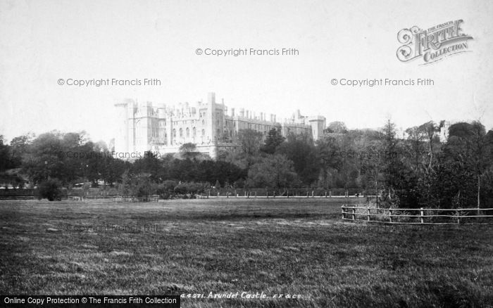 Photo of Arundel, Castle From The Meadows 1900