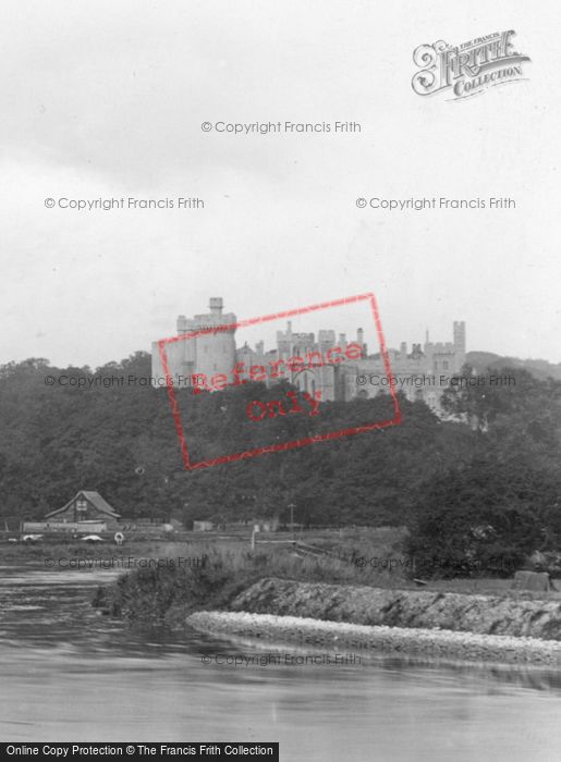 Photo of Arundel, Castle From The River Arun 1928