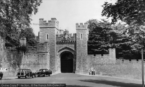 Photo of Arundel, Castle Gateway c.1960