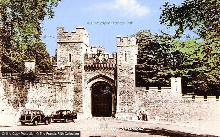 Photo of Arundel, Castle Gateway c.1960