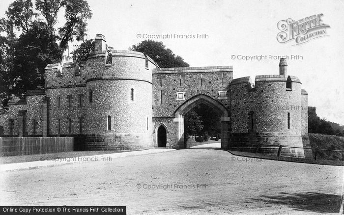 Photo of Arundel, Castle, New Entrance 1908