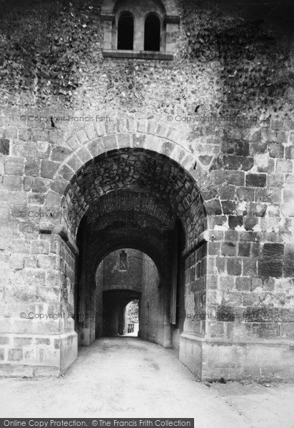 Photo of Arundel, Castle, Norman Gateway 1898