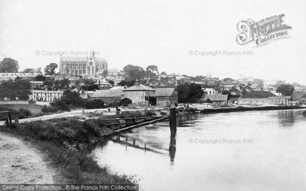 Photo of Arundel, From The River Arun 1890