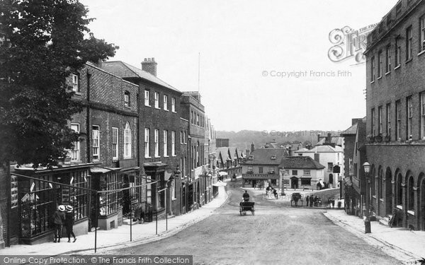 Photo of Arundel, High Street 1898