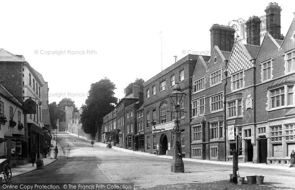 Photo of Arundel, High Street 1898