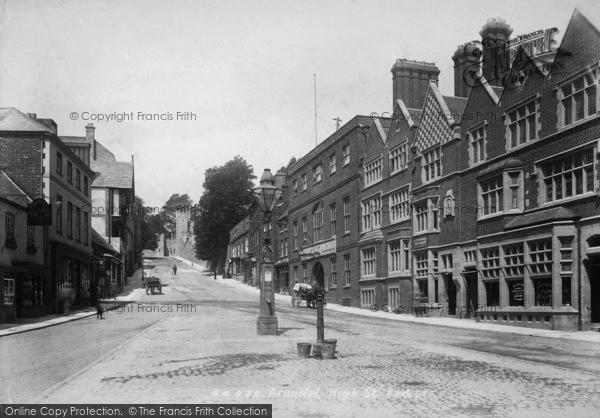 Photo of Arundel, High Street 1900