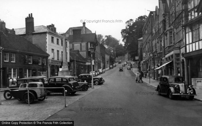 Photo of Arundel, High Street c.1955