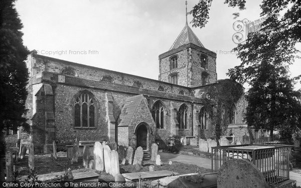 Photo of Arundel, Parish Church Of St Nicholas 1923