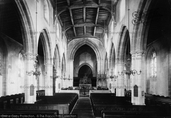 Photo of Arundel, Parish Church Of St Nicholas, Interior 1892