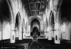 Parish Church Of St Nicholas, Interior 1892, Arundel