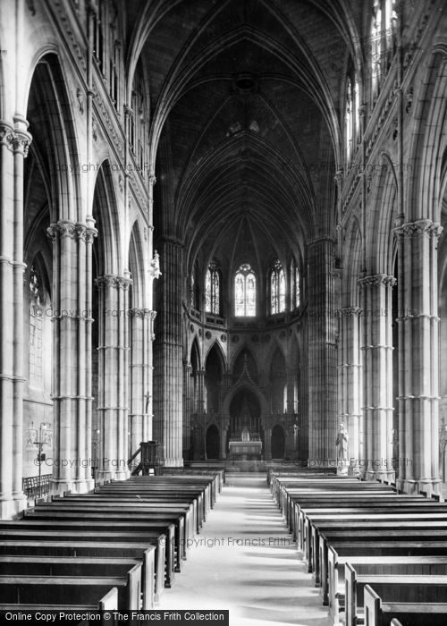 Photo of Arundel, St Philip Neri Roman Catholic Church Interior 1928