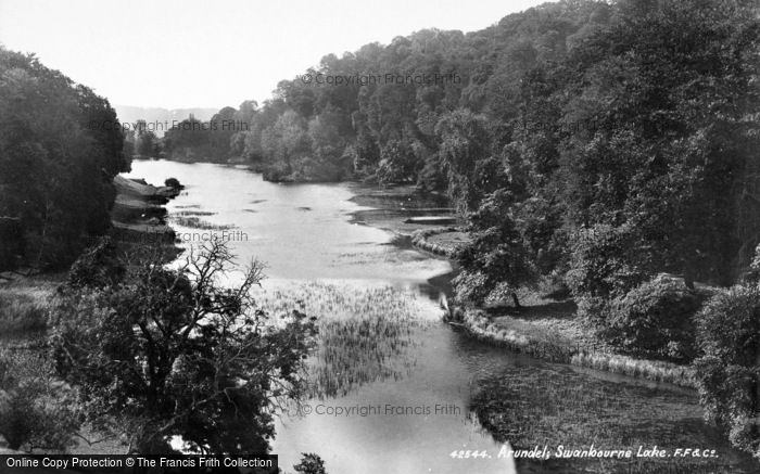 Photo of Arundel, Swanbourne Lake 1898