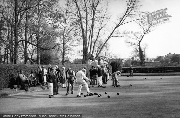 Arundel, The Bowling Green c.1955