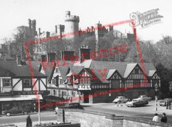The Castle And Post Office c.1960, Arundel