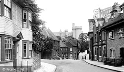 The Castle And Town Hall 1923, Arundel