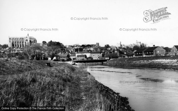 Photo of Arundel, The River Arun c.1960