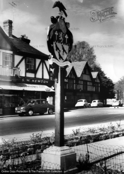 Photo of Arundel, Town Coat Of Arms c.1960