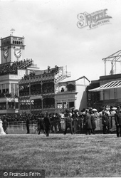 Crowds At The Grandstand 1901, Ascot