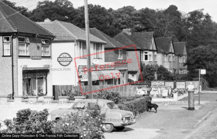 Photo of Ascot, New Road c.1955