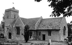 Holy Trinity Church 1950, Ascott-Under-Wychwood