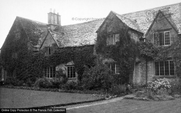 Photo of Ascott Under Wychwood, Manor House c.1950