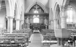 The Church By The Wreak, The Nave c.1960, Asfordby