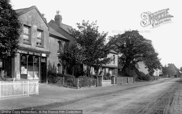 Photo of Ash, Pinewoods Post Office 1906