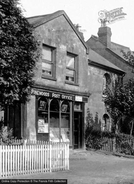 Photo of Ash, Pinewoods Post Office 1906