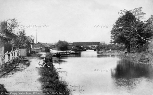Photo of Ash Vale, Harmsworths Boathouse 1905