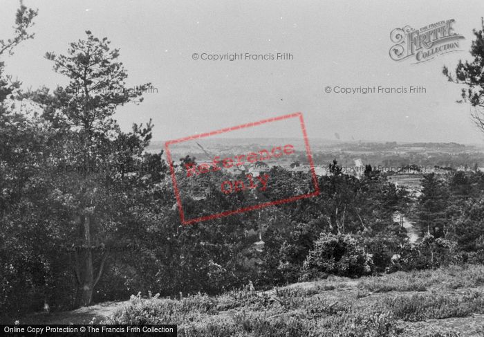 Photo of Ash Vale, View From Fox Hills 1921