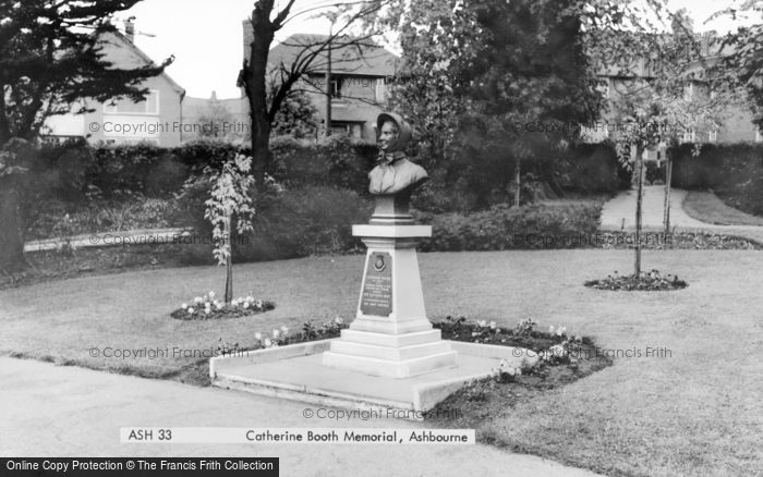 Photo of Ashbourne, Catherine Booth Memorial c.1960