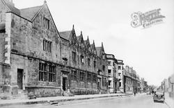 Church Street And Queen Elizabeth Grammar School c.1950, Ashbourne