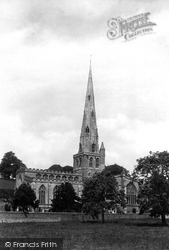 St Oswald's Church 1896, Ashbourne