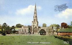 St Oswald's Church c.1955, Ashbourne
